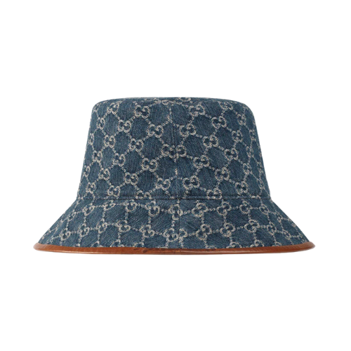 Sapphire Brown Gucci GG Canvas Bucket Hat