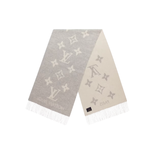 Louis Vuitton Grey Reykjavik Scarf