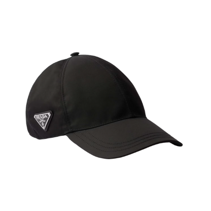 Prada Black Re-Nylon Baseball Cap