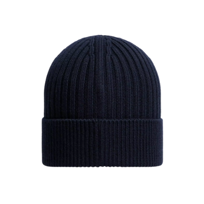 Navy Moncler Wool Beanie