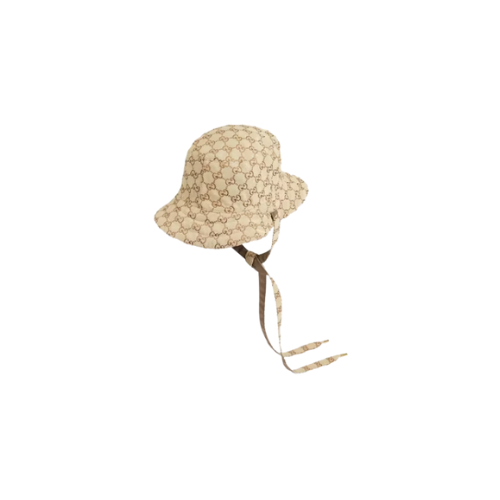 GG Gucci Reversable Bucket Hat w Straps