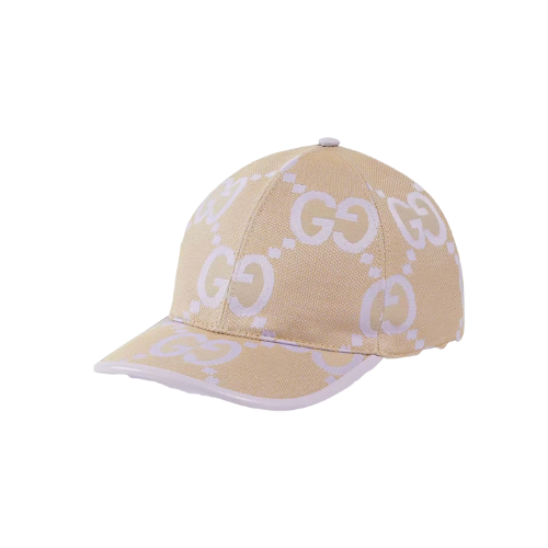 Lilac Gucci Jumbo GG Baseball Hat