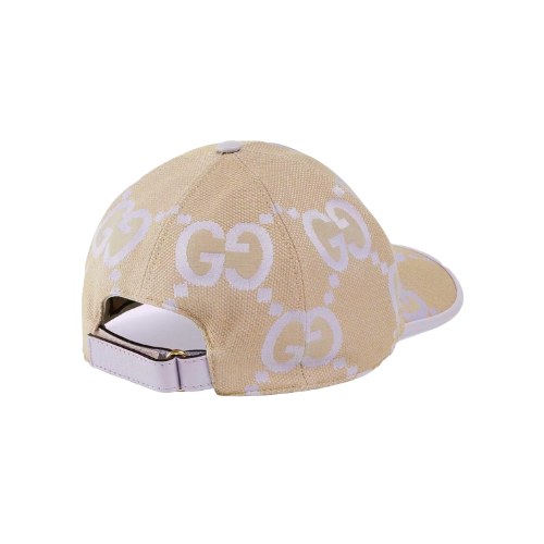 Lilac Gucci Jumbo GG Baseball Hat