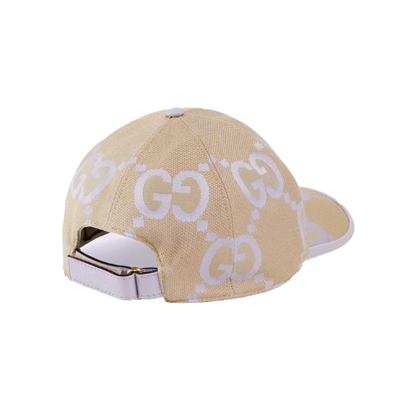 Lilac Gucci Jumbo GG Baseball Hat