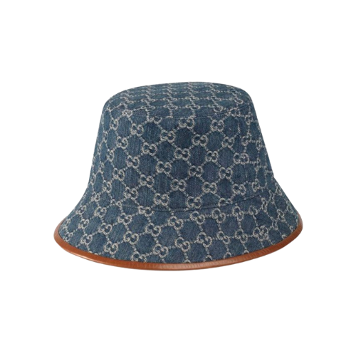 Sapphire Brown Gucci GG Canvas Bucket Hat