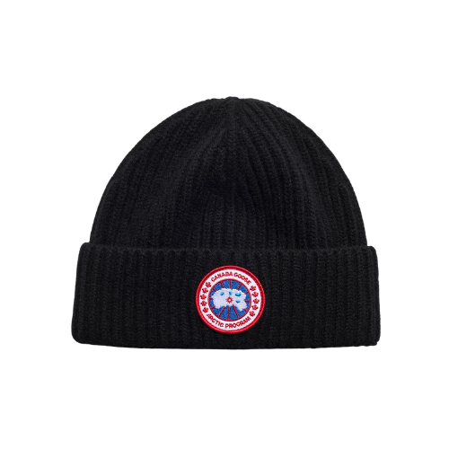 Canada Goose - Black Casmere Blend Rib Toque