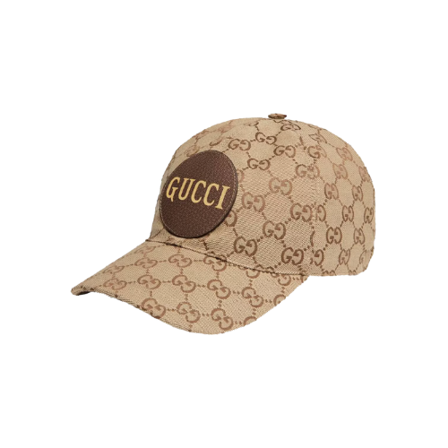 Gucci GG Canvas Baseball Hat Beige/Brown