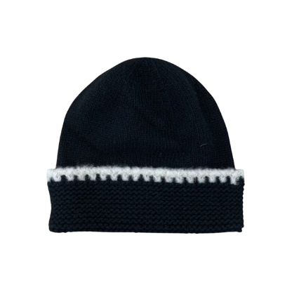 Chanel CC Logo Laciness Beanie