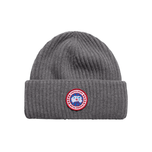 Canada Goose - Coastal Grey Casmere Blend Rib Toque