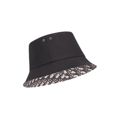 Dior Cotton Blend Reversible Teddy-D Small Brim Bucket Hat