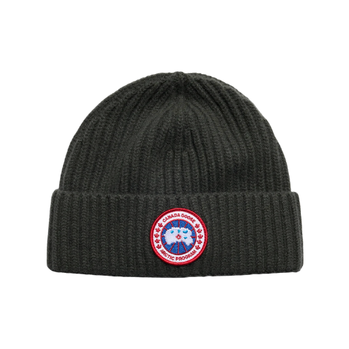 Canada Goose - Military Green Casmere Blend Rib Toque