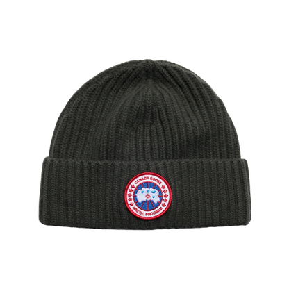 Canada Goose - Military Green Casmere Blend Rib Toque