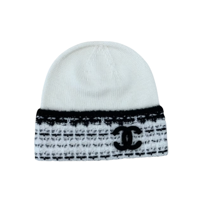 Chanel CC Logo Beanie