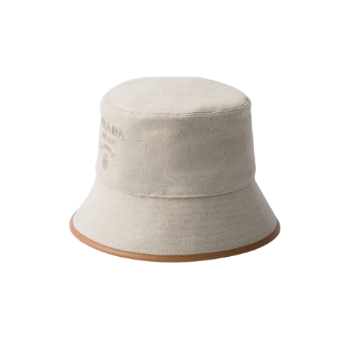 Prada Linen blend bucket hat