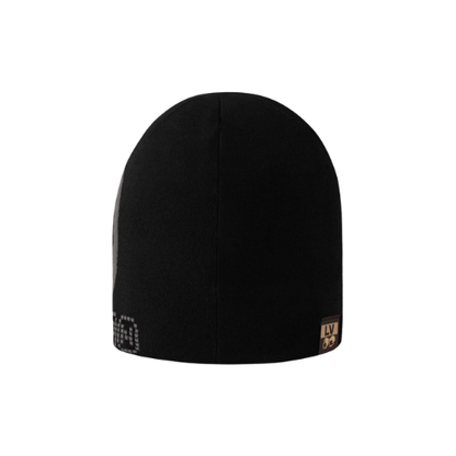 Black LV Fit Monogram Beanie