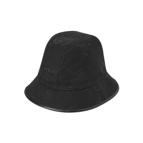 Gucci Jumbo GG Black Bucket Hat